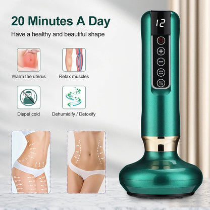 Electric Cupping Massager Fat Burner