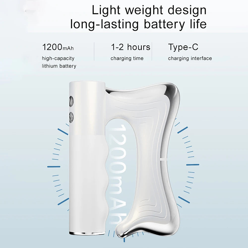 Electric Scraping Fascia Massage Gun